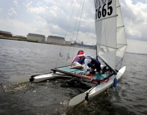 Santa Sail in Baltimore