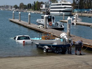 How not to launch the committee boats
